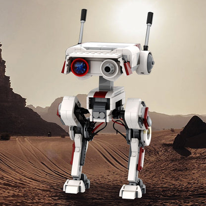 Sci-Fi Exploration Droid Building Kit | LEGO-Compatible MOC - 1