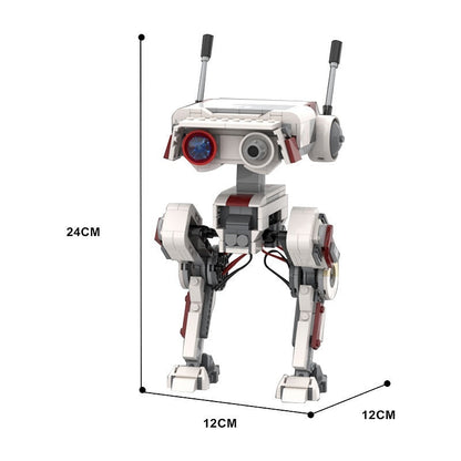 Sci-Fi Exploration Droid MOC Building Kit | Futuristic Robot Model - 4