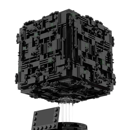 Sci-Fi Galactic Cyber Cube Building Kit | LEGO-Compatible MOC - 3