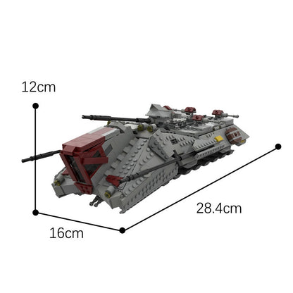 Sci-Fi Galactic Heavy Artillery Transport - 1