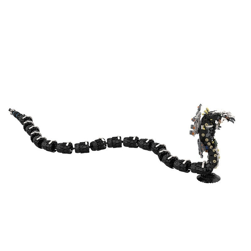 Sci-Fi Giant Cobra Mecha MOC Building Kit - 2