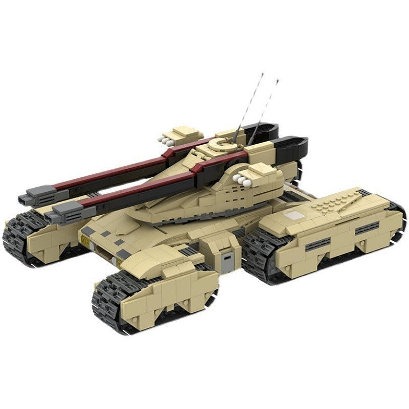 Sci-Fi Heavy Assault Tank MOC Building Kit - 3