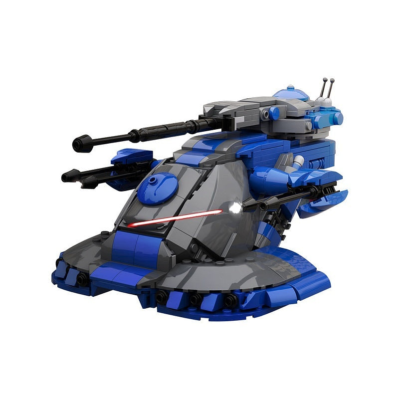 Sci-Fi Hover Tank MOC Building Kit | Futuristic Combat Vehicle - 1