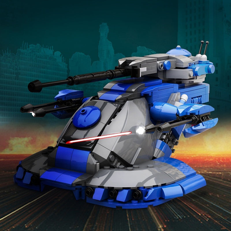Sci-Fi Hover Tank MOC Building Kit | Futuristic Combat Vehicle - 4