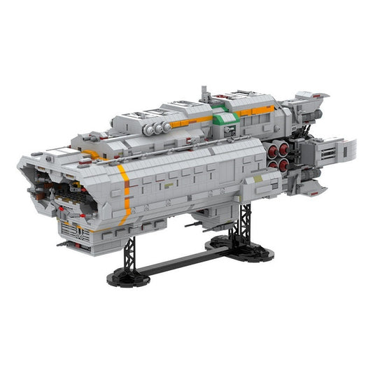 Sci-Fi Ice Hauler Cargo Freighter MOC Spacecraft Building Kit - 1