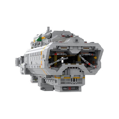 Sci-Fi Ice Hauler Cargo Freighter MOC Spacecraft Building Kit - 6