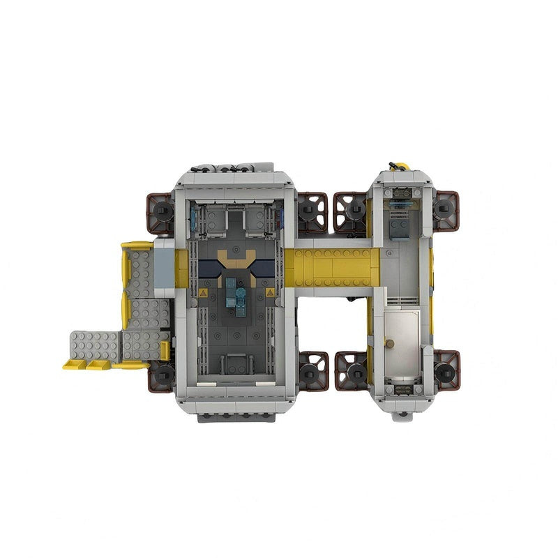 Sci-Fi Jungle Military Base Building Kit | LEGO-Compatible MOC - 2