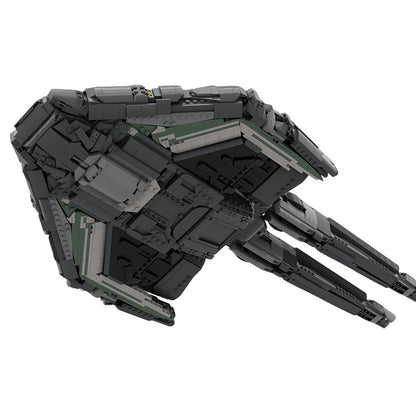 Sci-Fi Landing Craft Dropship Building Kit | LEGO-Compatible MOC - 2