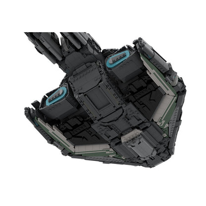 Sci-Fi Landing Craft Dropship Building Kit | LEGO-Compatible MOC - 3