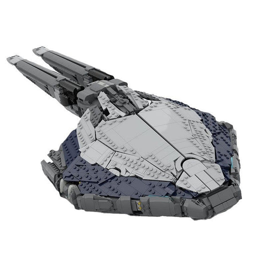 Sci-Fi Landing Craft Dropship MOC Building Kit | Futuristic Spacecraft - 1