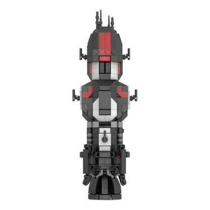 Sci-Fi Martian Gunship Mini MOC Building Kit |LEGO-Compatible MOC - 3