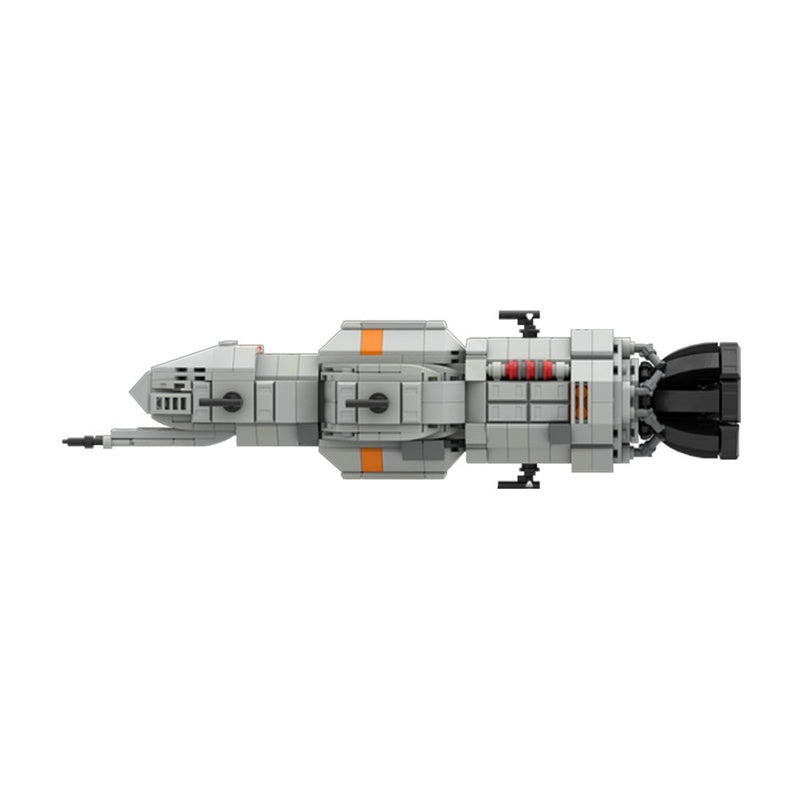 Sci-Fi Martian Gunship Mini MOC Building Kit |LEGO-Compatible MOC - 4