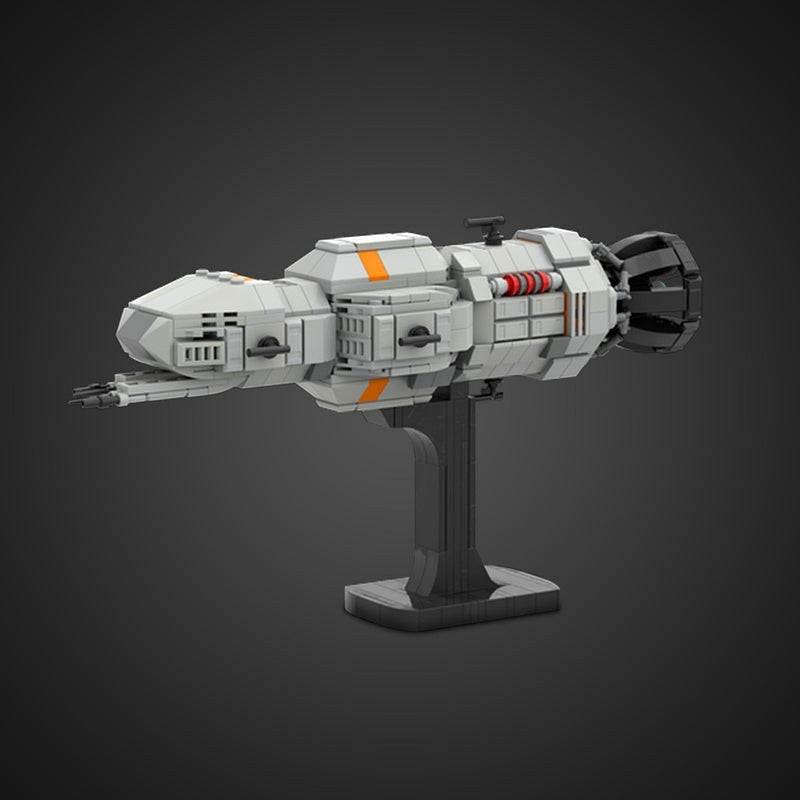 Sci-Fi Martian Gunship Mini MOC Spacecraft Building Kit - 13