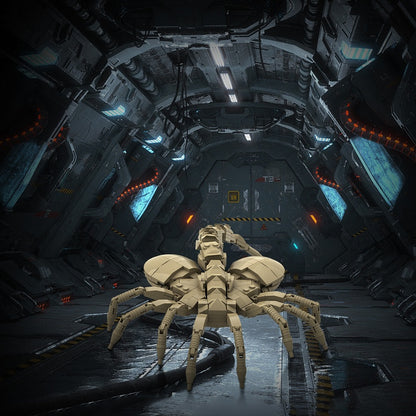 Sci-Fi Parasite Creature MOC Building Kit | Display Figure - 1