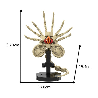 Sci-Fi Parasite Creature MOC Building Kit | Display Figure - 4