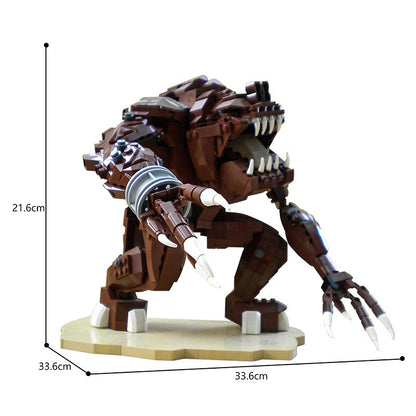 Sci-Fi Pit Beast Monster Building Kit | LEGO-Compatible MOC - 4