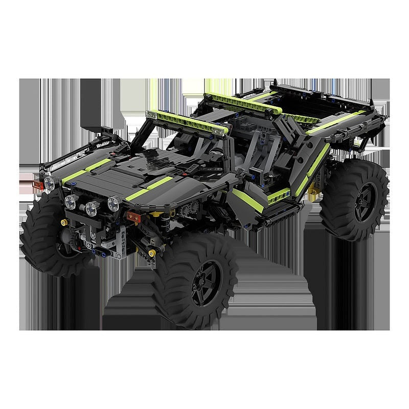 Sci-Fi Recon Rover MOC Building Kit | Futuristic Exploration Vehicle Model - 2