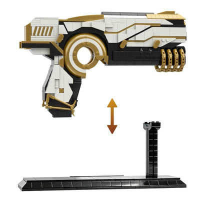 Sci-Fi Space Ninja Gun Model MOC Building Kit | Futuristic Alien Rifle - 3