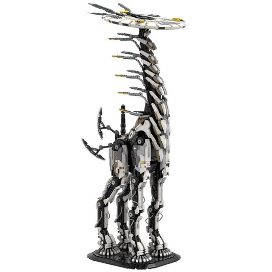 Sci-Fi Tallneck Giraffe Beast Building Kit | LEGO-Compatible MOC - 2