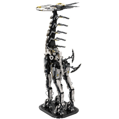 Sci-Fi Tallneck Giraffe Beast Building Kit | LEGO-Compatible MOC - 3