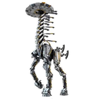 Sci-Fi Tallneck Giraffe Beast Building Kit | LEGO-Compatible MOC - 5