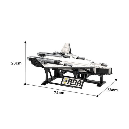 Sci-Fi Valkyrie SSTO TAV-37B Space Shuttle MOC Building Kit - 4