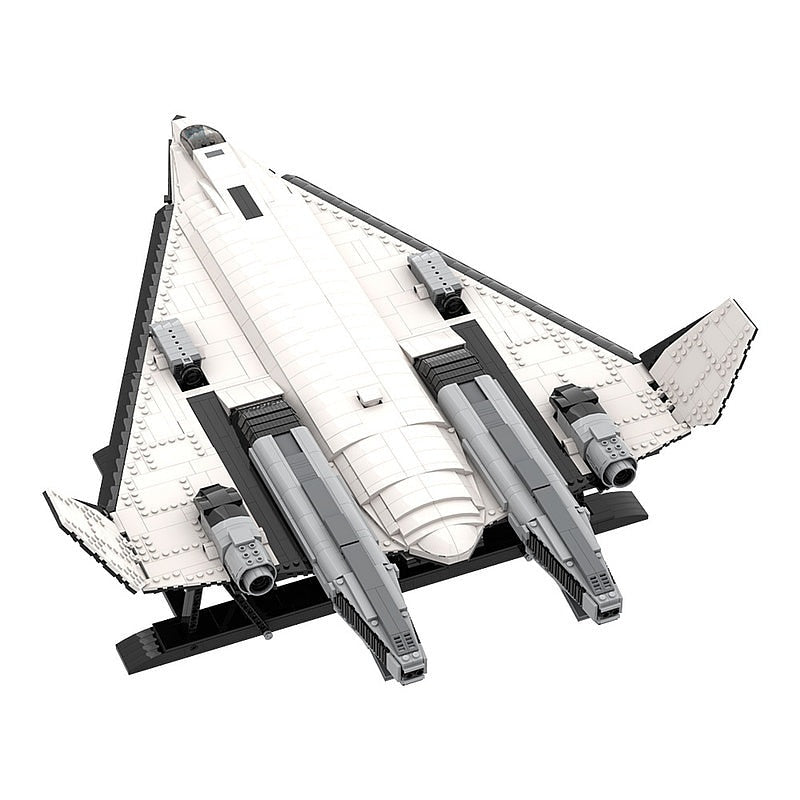 Sci-Fi Valkyrie SSTO TAV-37B Space Shuttle MOC Building Kit - 6