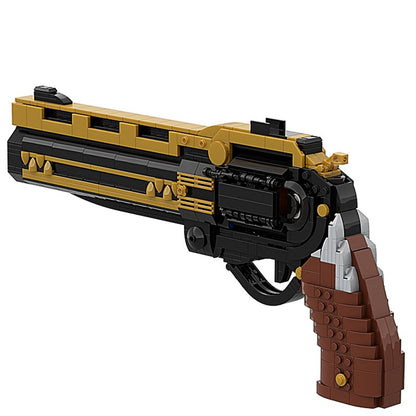 Sci-Fi Western Exotic Hand Cannon Building Kit | LEGO-Compatible MOC - 3