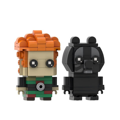 Scottish Princess & Bear Legend BrickHeadz Building Kit | LEGO-Compatible MOC - 7