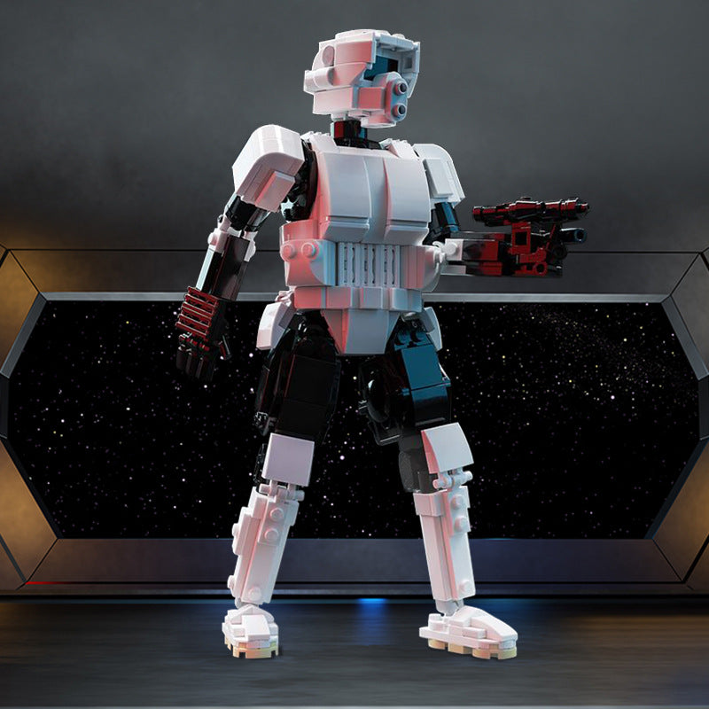 scout trooper building set | star wars | moc-87909 - 1