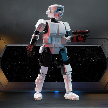 scout trooper building set | star wars | moc-87909 - 1