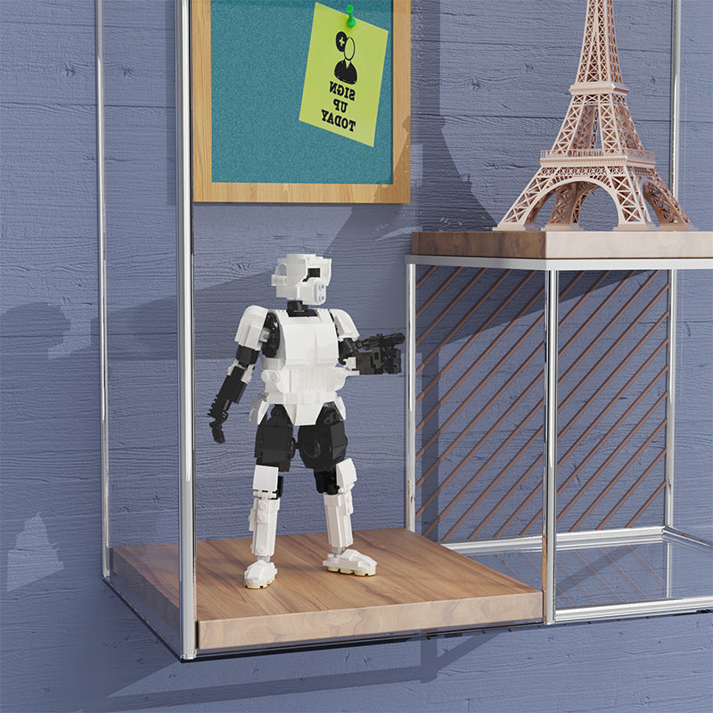 scout trooper building set | star wars | moc-87909 - 3