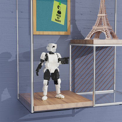 scout trooper building set | star wars | moc-87909 - 3