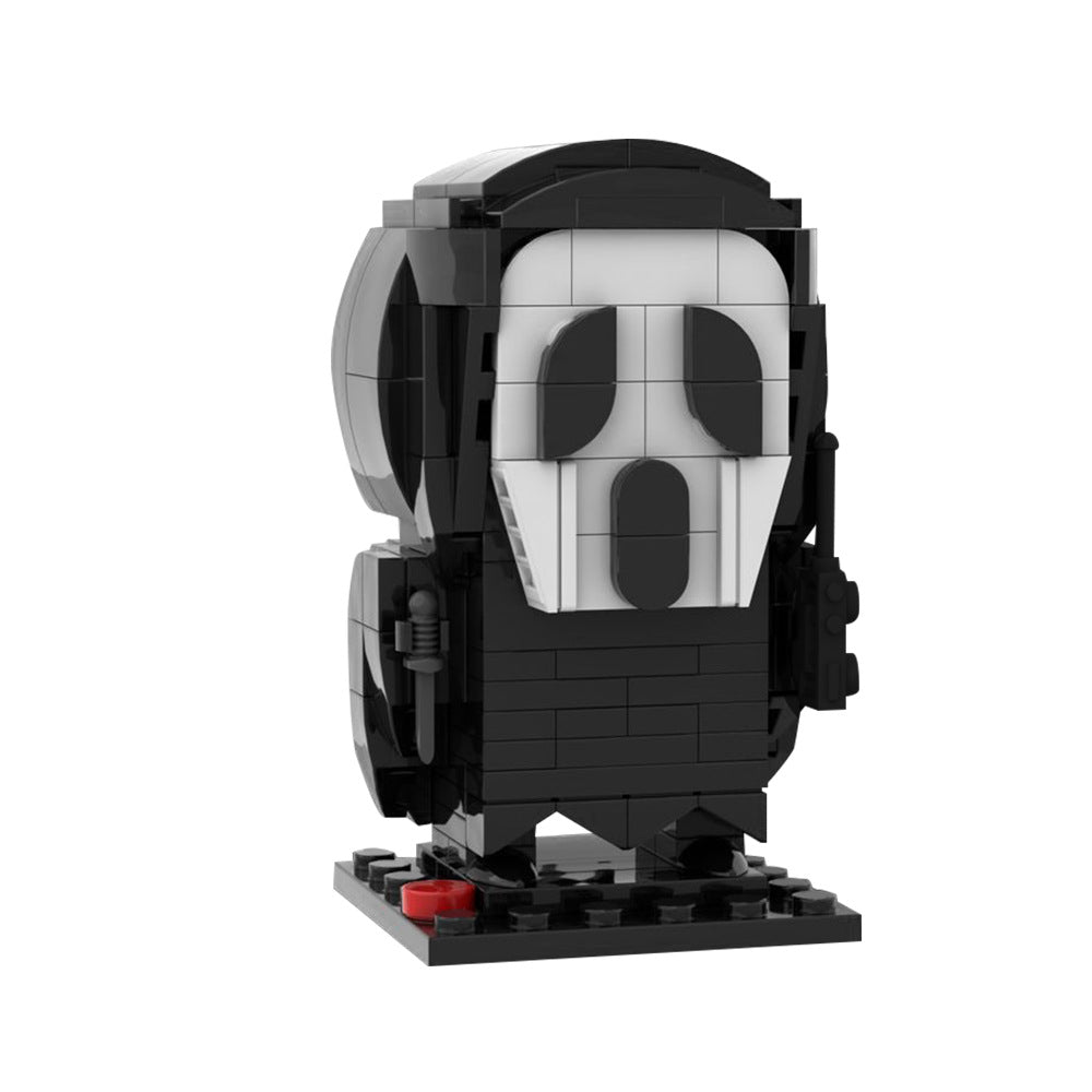 scream movie mask halloween brickheadz | moc-54586 - 2