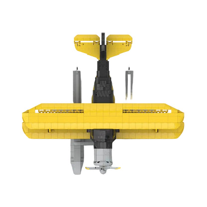 SD17S Staggerwing Floatplane 1:25 Scale MOC Building Kit - 3