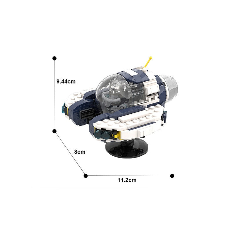 Seamoth Futuristic Submarine MOC Building Kit | Sci-Fi Vehicle - 4