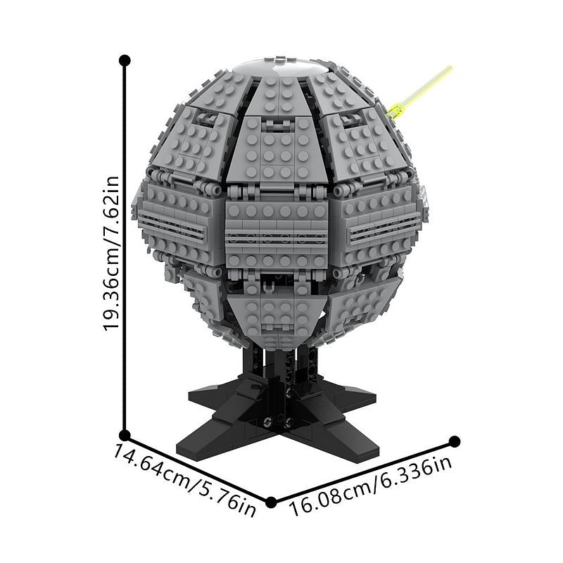 Second-Gen Orbital Battle Station MOC Building Kit | Space Base Model - 5