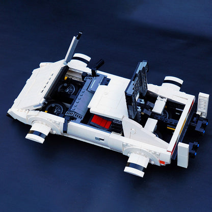 Secret Agent 1977 Transforming Submarine Sports Car Building Kit | LEGO-Compatible MOC - 3
