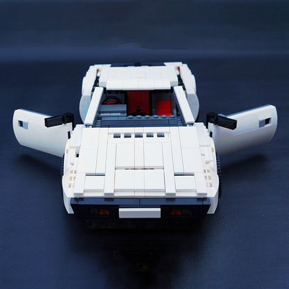 Secret Agent 1977 Transforming Submarine Sports Car Building Kit | LEGO-Compatible MOC - 4