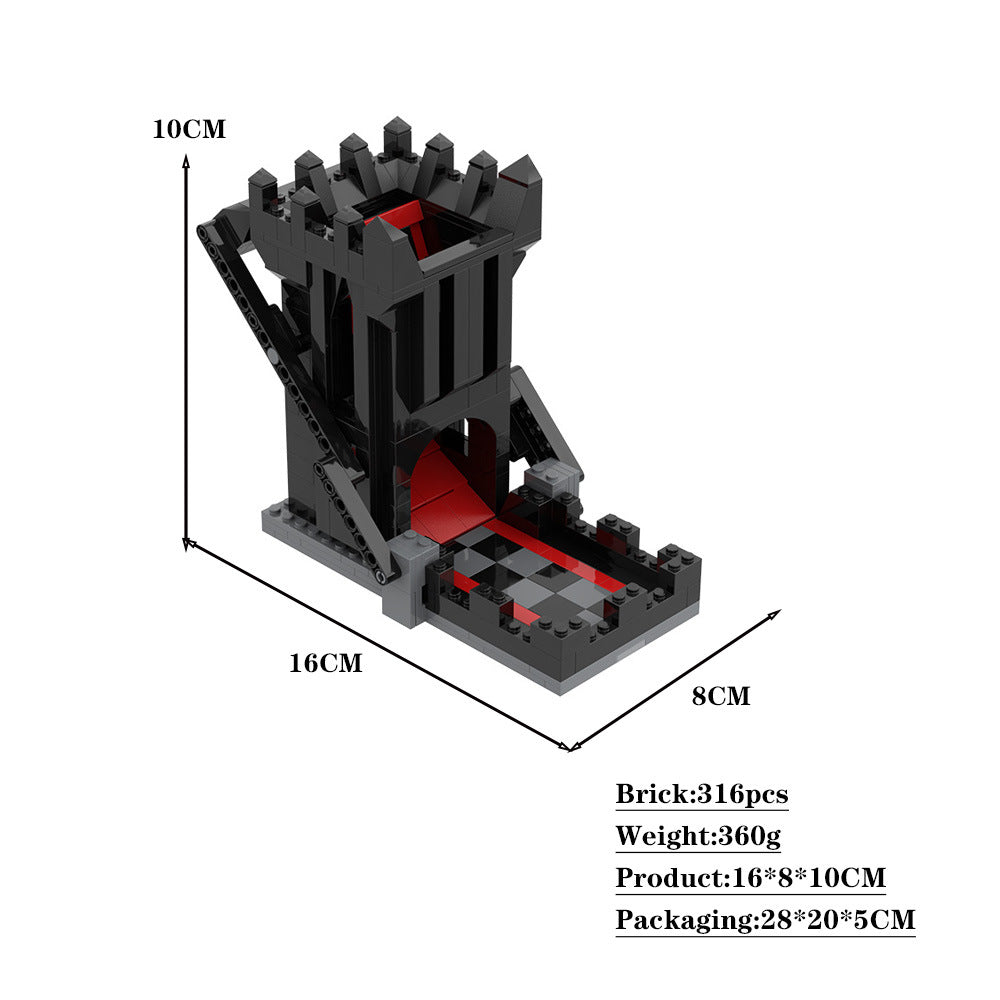 self-loading dice tower building set | moc-116767 - 3