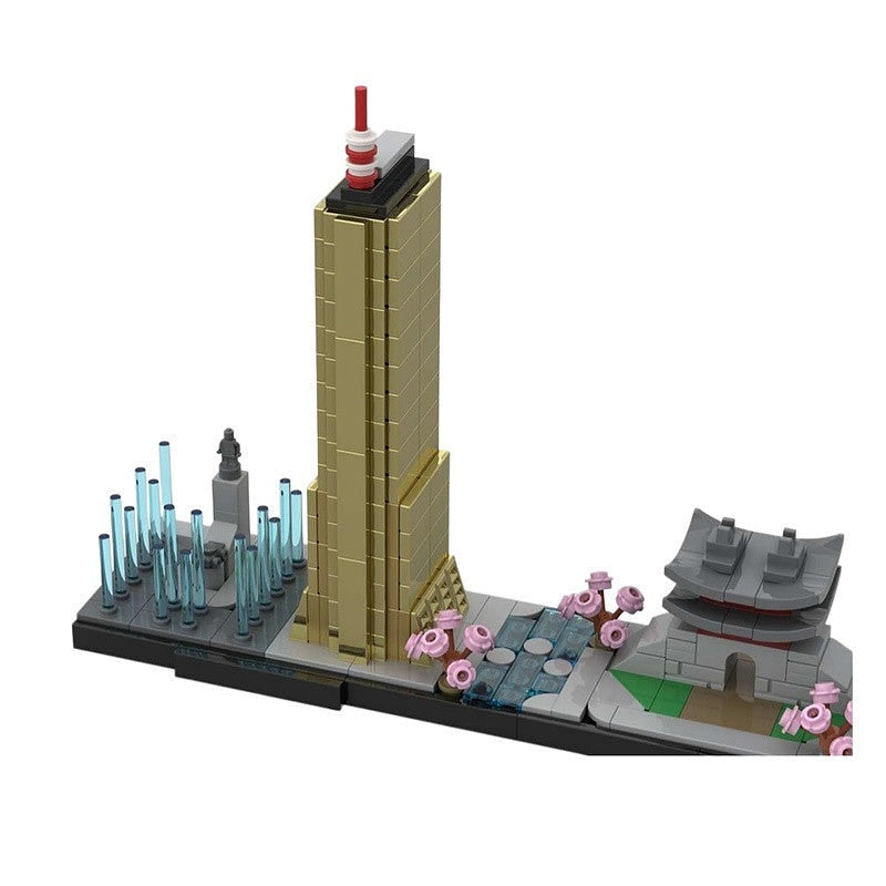Seoul City Skyline MOC Building Kit | Urban Architecture Model - 10