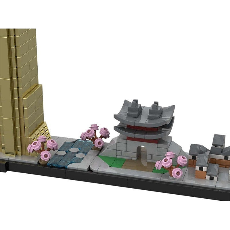 Seoul City Skyline MOC Building Kit | Urban Architecture Model - 11