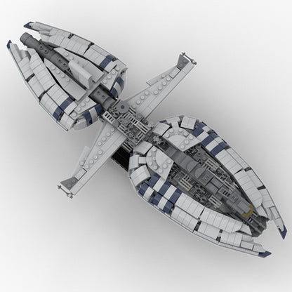 Separatist Commerce Capital Ship Frigate Building Kit | LEGO-Compatible MOC - 3
