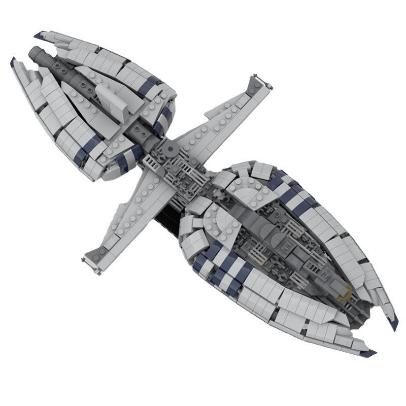 Separatist Commerce Capital Ship Frigate Building Kit | LEGO-Compatible MOC - 4