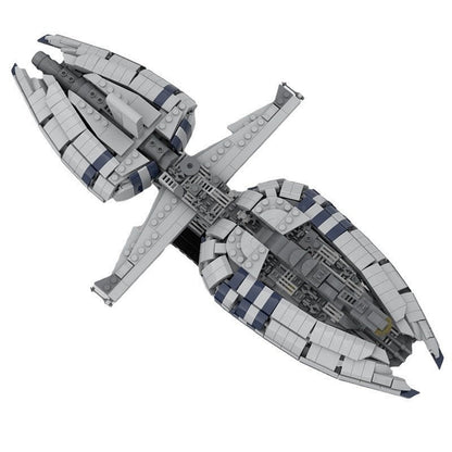Separatist Commerce Frigate MOC Building Kit | Sci-Fi Capital Ship - 4