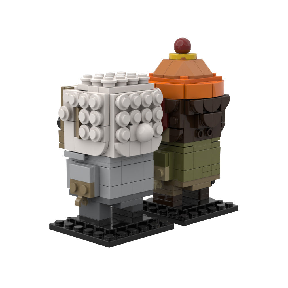 serenity crew brickheadz building set | firefly | moc-221120 - 3
