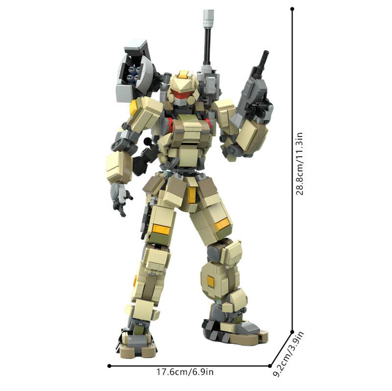 serraphore mech suit building kit | moc-220288 - 2