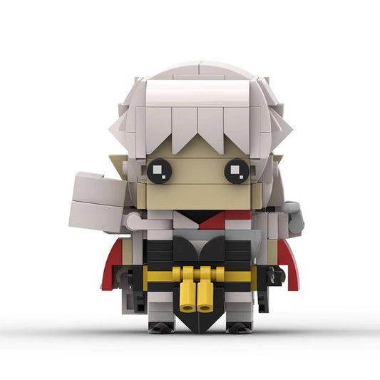 sesshomaru brickheadz moc building set | compatible with lego bricks - 5
