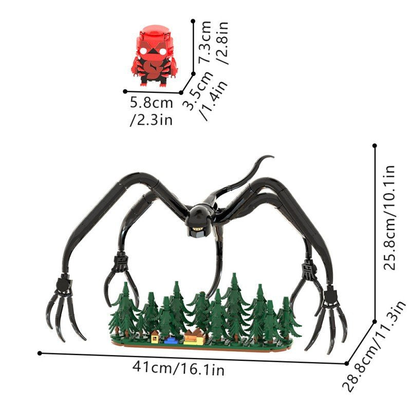Shadow Monster Building Kit | LEGO-Compatible MOC - 3