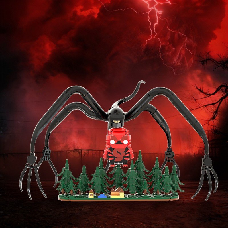 Shadow Monster Building Kit | LEGO-Compatible MOC - 4